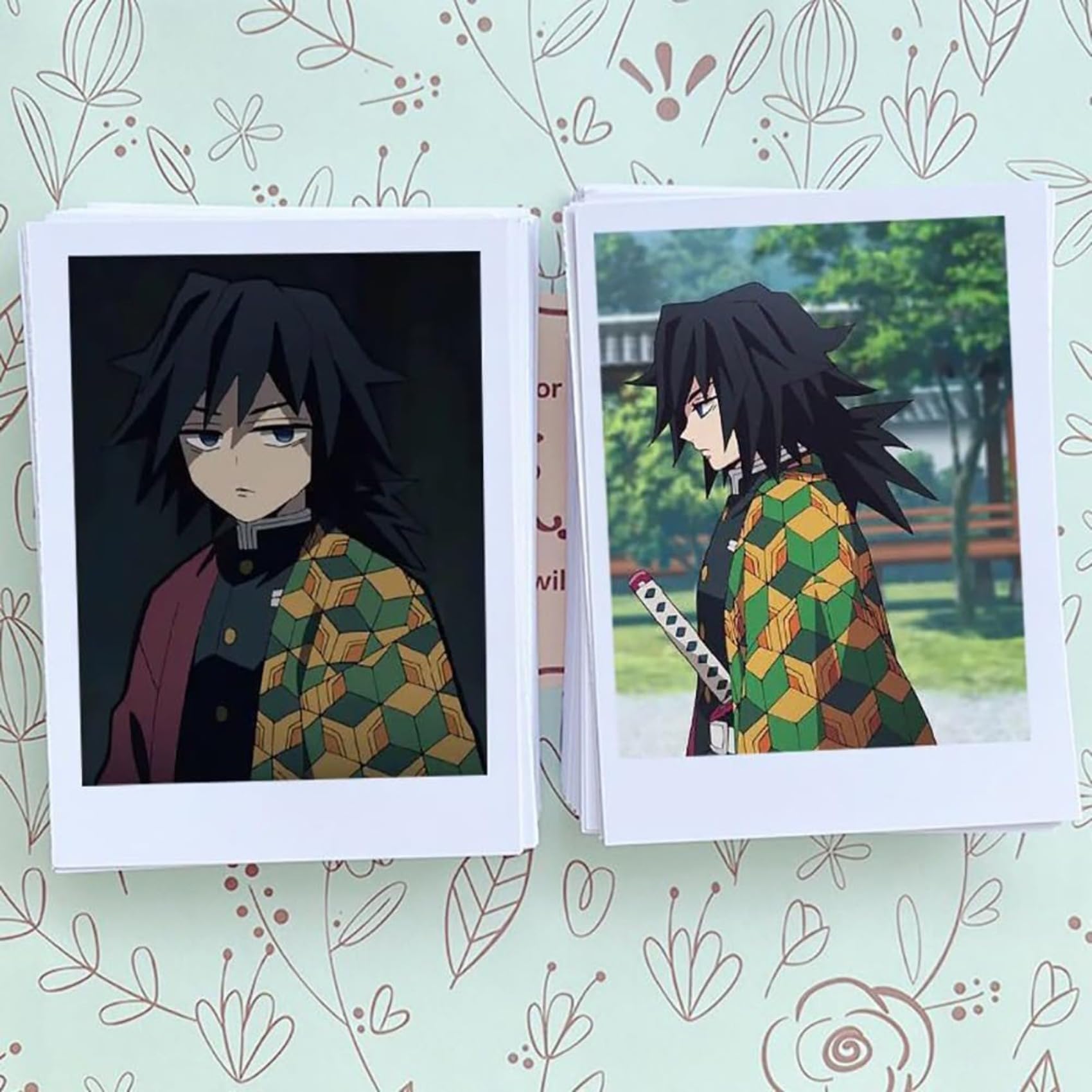 Amazon | LNDLWXK 富岡義勇 50枚入り トレカ LOMO写真カード フォト